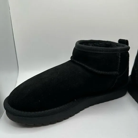 CUSHIONAIRE Women's pull on boot 8 BLACK