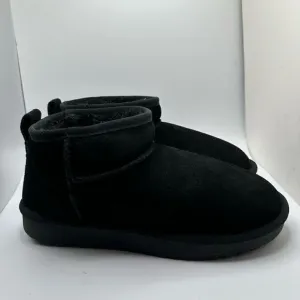 CUSHIONAIRE Women's pull on boot 8 BLACK