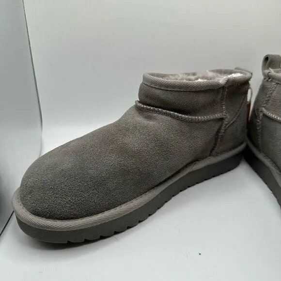 CUSHIONAIRE Women's pull on boot 9 GRAY