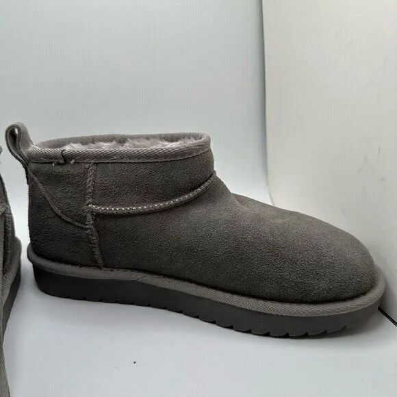 CUSHIONAIRE Women's pull on boot 9 GRAY