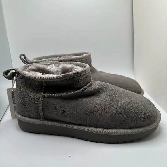 CUSHIONAIRE Women's pull on boot 9 GRAY