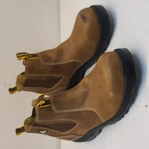 DAKOTA WORKPRO Men's Aluminum Toe Composite Plate 6 Inch Pull On Safety Boot 14M