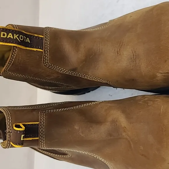 DAKOTA WORKPRO Men's Aluminum Toe Composite Plate 6 Inch Pull On Safety Boot 14M