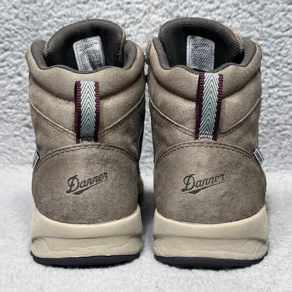 Danner Adrika Hiker Womens Size 9.5 Hiking Boots Ash Suede Waterproof 30130