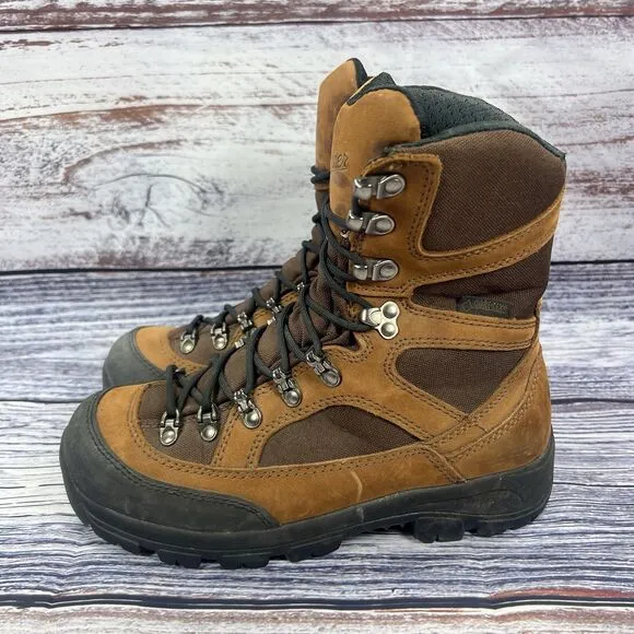 Danner Gila 8” Brown Leather 46114 Gore Tex Hunting Boots Men’s Size 6.5