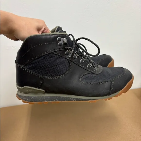 Danner Mens Jag Midnight Black Hiking Boot Size 9.5