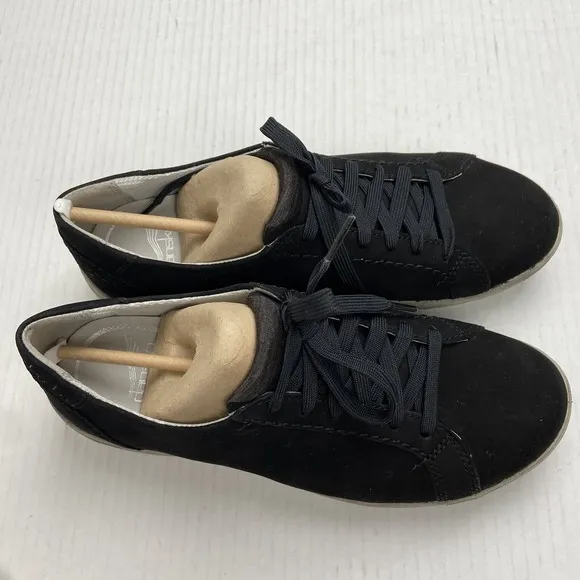 DANSKO Leela Waterproof Nubuck Women's Leather Sneaker EU 37/US 6.5-7 Black