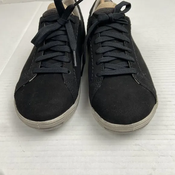 DANSKO Leela Waterproof Nubuck Women's Leather Sneaker EU 37/US 6.5-7 Black