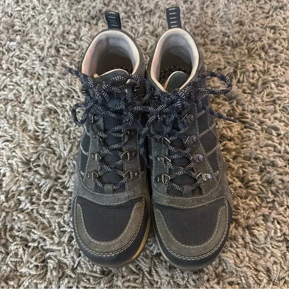 Dansko Paxton Navy Blue Ankle Boots Hiking Size 38 EU US 7.5 orthotic