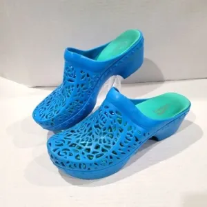 Dansko Pippa Laser Cut Jelly Clogs Size 40