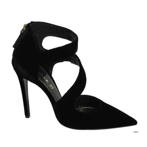 Deimille Velvet Italian heels 6.5 (37)