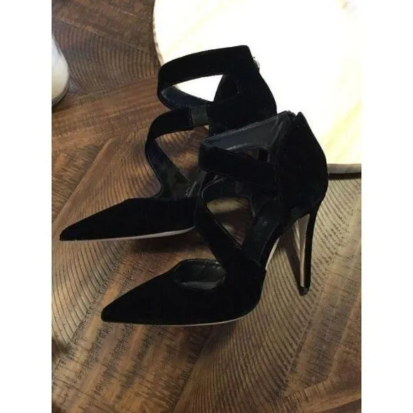 Deimille Velvet Italian heels 6.5 (37)