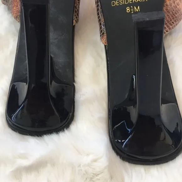 𝅺❤️DESIDERATA❤️SNAKE skin shoes size (8 1/2)
