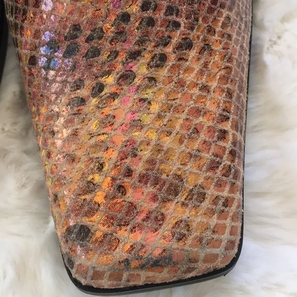 𝅺❤️DESIDERATA❤️SNAKE skin shoes size (8 1/2)