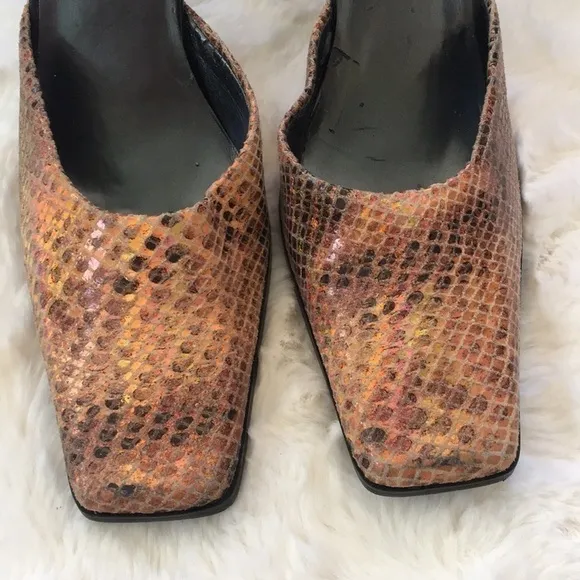 𝅺❤️DESIDERATA❤️SNAKE skin shoes size (8 1/2)
