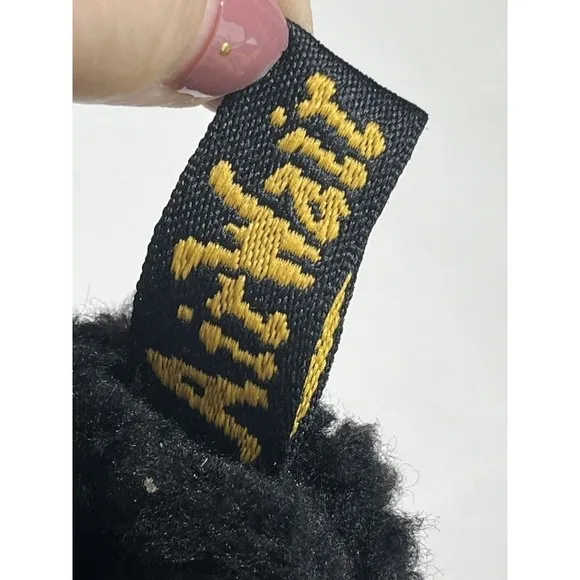 Doc Dr. Martens Women's Faux Fur Shearling Boots Black Size 10 Pascal New WO Box