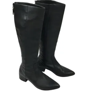 Dolce Vita Knee High Back Zip Leather Boots