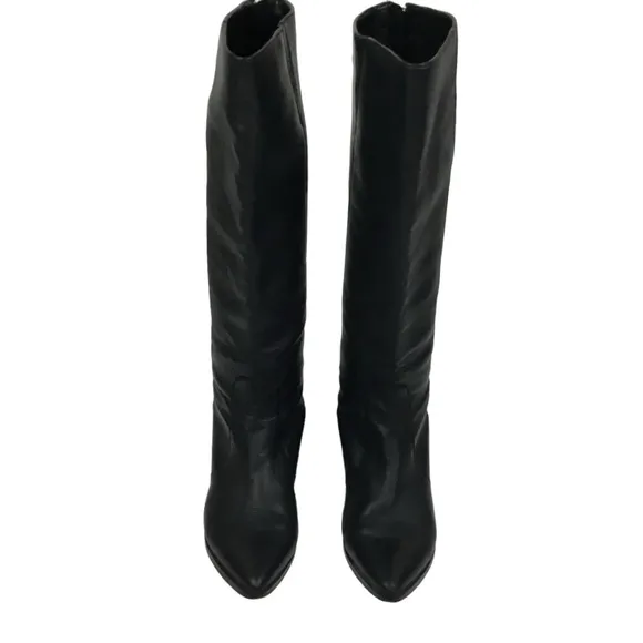 Dolce Vita Knee High Back Zip Leather Boots