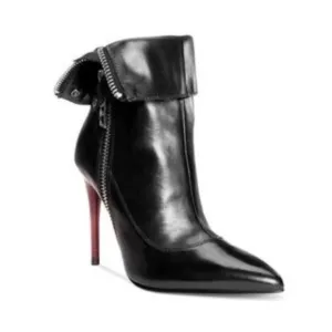 Donald J. Pliner DMSX Mid-Calf  Black Genuine Leather Boots 6.5M