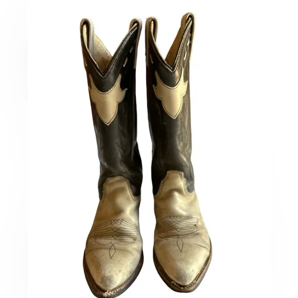 DOUBLE‎ H Womens Size 5 RARE FIND Rugged Western Cowboy Boots L7416152 USA