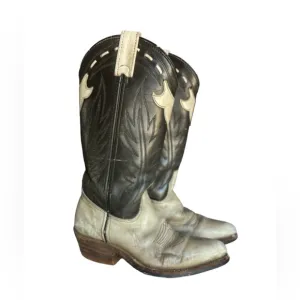 DOUBLE‎ H Womens Size 5 RARE FIND Rugged Western Cowboy Boots L7416152 USA