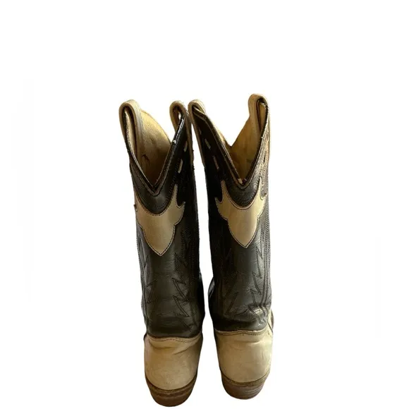 DOUBLE‎ H Womens Size 5 RARE FIND Rugged Western Cowboy Boots L7416152 USA