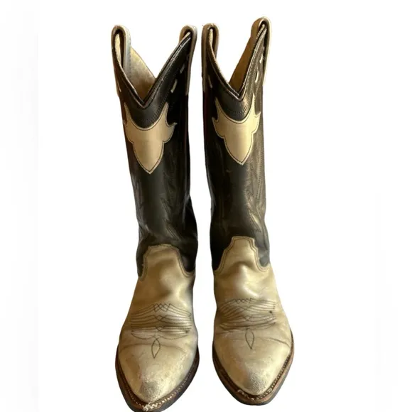 DOUBLE‎ H Womens Size 5 RARE FIND Rugged Western Cowboy Boots L7416152 USA