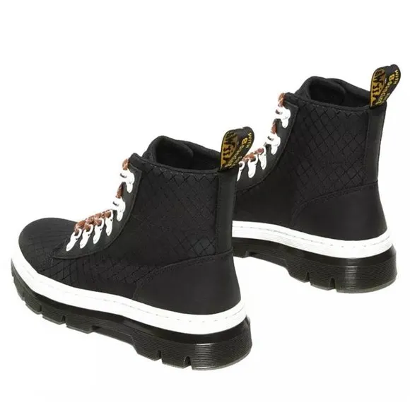 Dr. Martens Black Combs Ripstop Nylon Boots