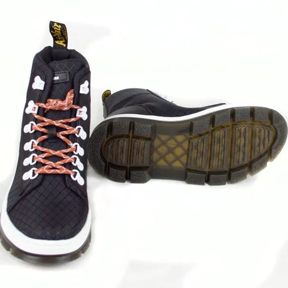 Dr. Martens Black Combs Ripstop Nylon Boots