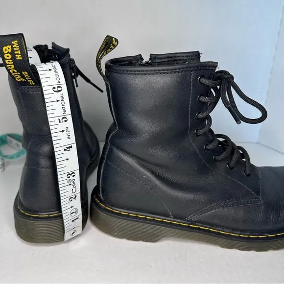 Dr. Martens Black Leather Men's Boots