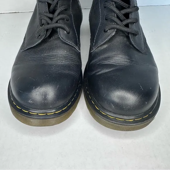 Dr. Martens Black Leather Men's Boots