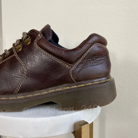 Dr. Martens Dark Brown Leather Vintage Chunky Sole Shoes size 10 men’s