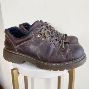Dr. Martens Dark Brown Leather Vintage Chunky Sole Shoes size 10 men’s
