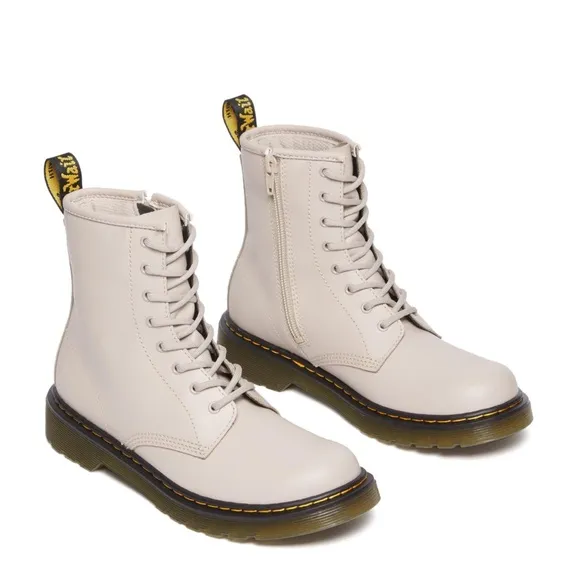 Dr. Martens NWB Kids Size 13 the Romario in vintage taupe boots