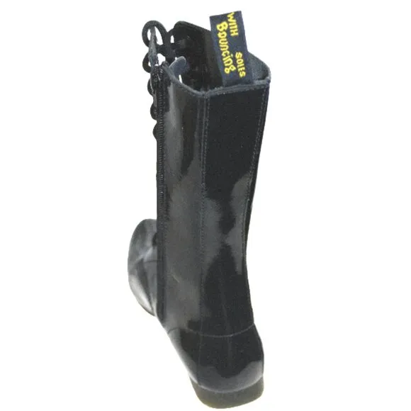 Dr. Martens Stacey Ritzy Collection Patent Lamper Combat Lace-Up, Size 6