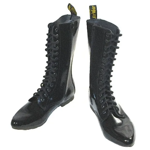 Dr. Martens Stacey Ritzy Collection Patent Lamper Combat Lace-Up, Size 6