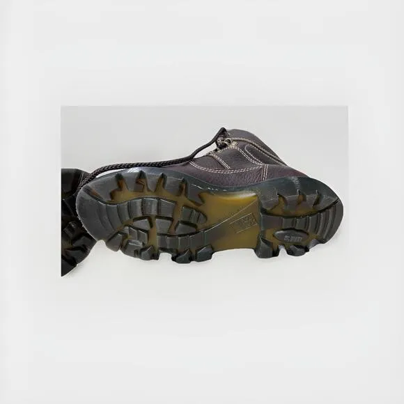 Dr. Martens Steel Toe Work Boots Unisex SZ 6 Industrial Leather Safety Shoe NWT