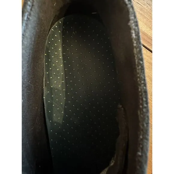 Dr Martens Sussex Leather Boot Mens 7 Black Pebbled Lace Up Chukka Casual