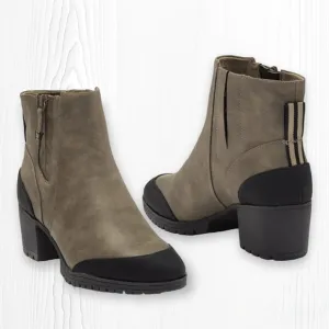 Dr Scholls Womens Waterproof Winter Boots Wedge Ankle Booties