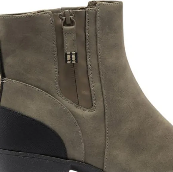 Dr Scholls Womens Waterproof Winter Boots Wedge Ankle Booties