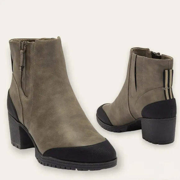 Dr Scholls Womens Waterproof Winter Boots Wedge Ankle Booties