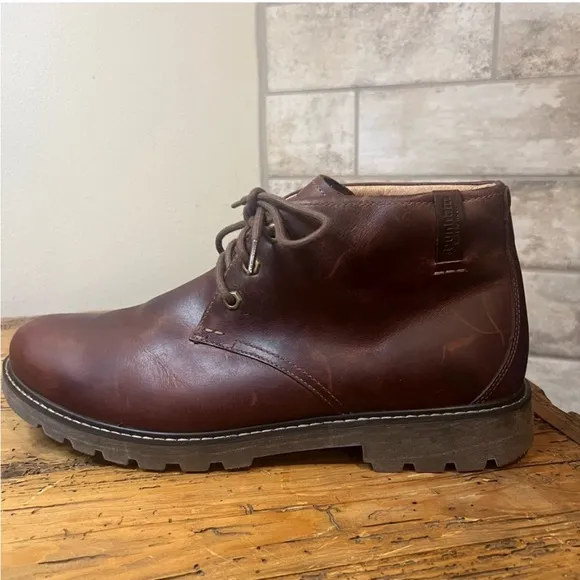Dunham Men's Royalton Chukka Waterproof Boot BROWN LEATHER Size 13