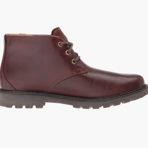 Dunham Men's Royalton Chukka Waterproof Boot BROWN LEATHER Size 13