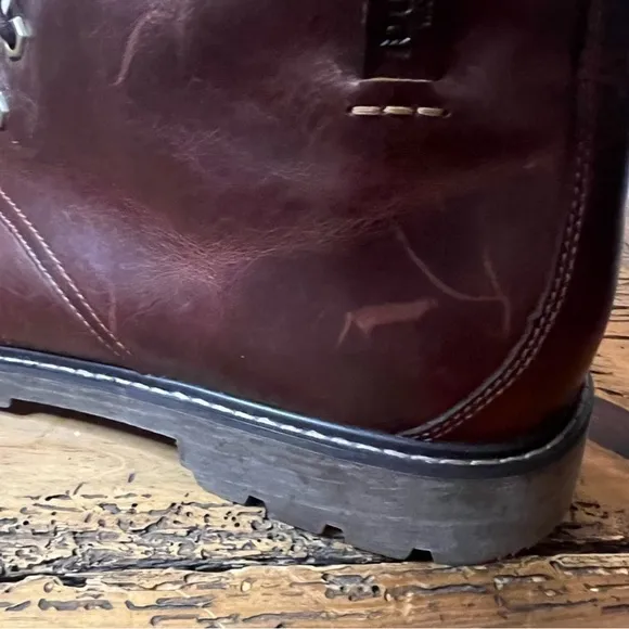 Dunham Men's Royalton Chukka Waterproof Boot BROWN LEATHER Size 13