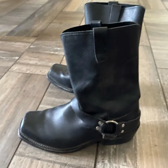 DURANGO MEN'S HARNESS MOTORCYCLE BOOTS size 12 EE wide