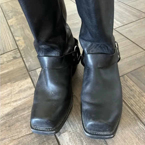 DURANGO MEN'S HARNESS MOTORCYCLE BOOTS size 12 EE wide