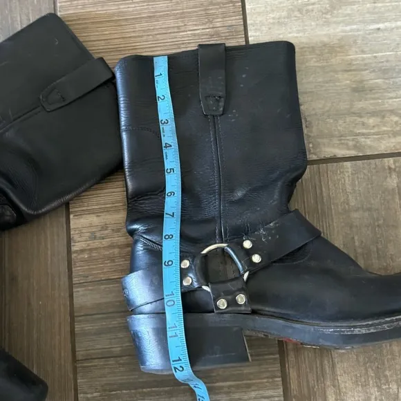 DURANGO MEN'S HARNESS MOTORCYCLE BOOTS size 12 EE wide