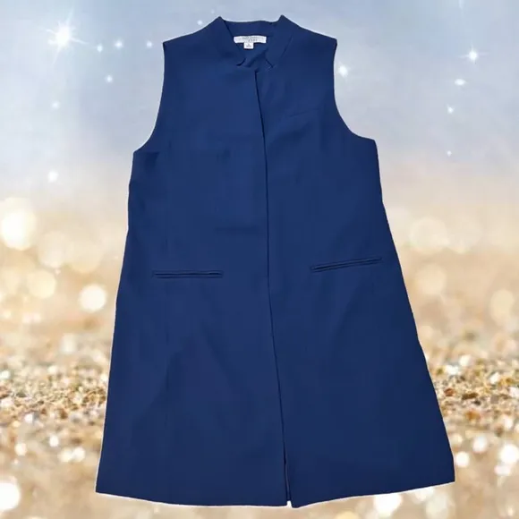 Duster Vest by ruff hewn GREY New with Tags Large Navy