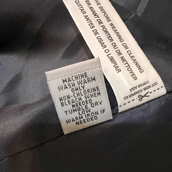 Duster Vest by ruff hewn GREY New with Tags Large Navy