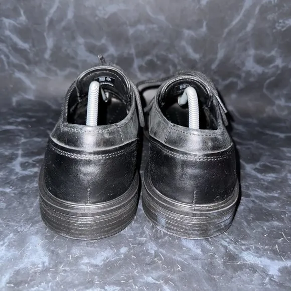 ECCO Knoxville Gore-Tex Waterproof Black Leather Shoes Mens Size 10-10.5 (44)